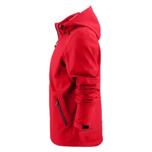 Chaqueta hombre PRINTER ESSENTIALS KARTING 2261061, Rojo, lateral izquierdo