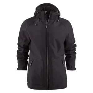 Chaqueta hombre PRINTER ESSENTIALS KARTING 2261061, Negro, vista frontal