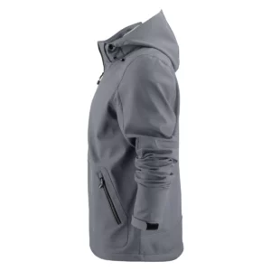 Chaqueta hombre PRINTER ESSENTIALS KARTING 2261061, Gris acero, lateral izquierdo