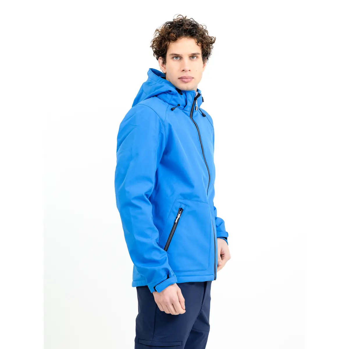 Chaqueta hombre PRINTER ESSENTIALS KARTING 2261061 35 Chaqueta hombre PRINTER ESSENTIALS KARTING 2261061, con modelo, vista lateral