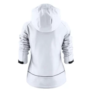 Chaqueta mujer PRINTER ESSENTIALS KARTING LADY 2261062, Blanco, vista posterior