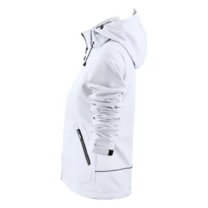 Chaqueta mujer PRINTER ESSENTIALS KARTING LADY 2261062, Blanco, lateral izquierdo