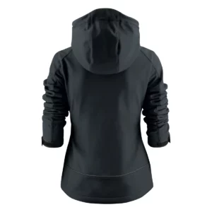 Chaqueta mujer PRINTER ESSENTIALS KARTING LADY 2261062, Negro, vista posterior