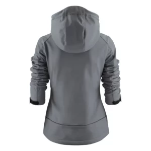 Chaqueta mujer PRINTER ESSENTIALS KARTING LADY 2261062, Gris acero, vista posterior
