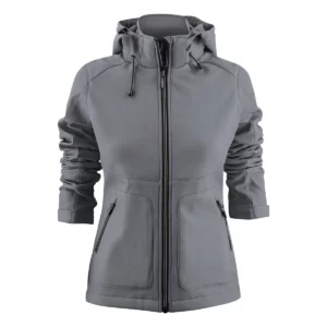 Chaqueta mujer PRINTER ESSENTIALS KARTING LADY 2261062, Gris acero, vista frontal