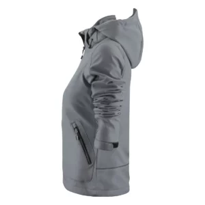 Chaqueta mujer PRINTER ESSENTIALS KARTING LADY 2261062, Gris acero, lateral izquierdo