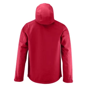 Chaqueta hombre PRINTER ESSENTIALS HIKER 2261067, Rojo, vista posterior