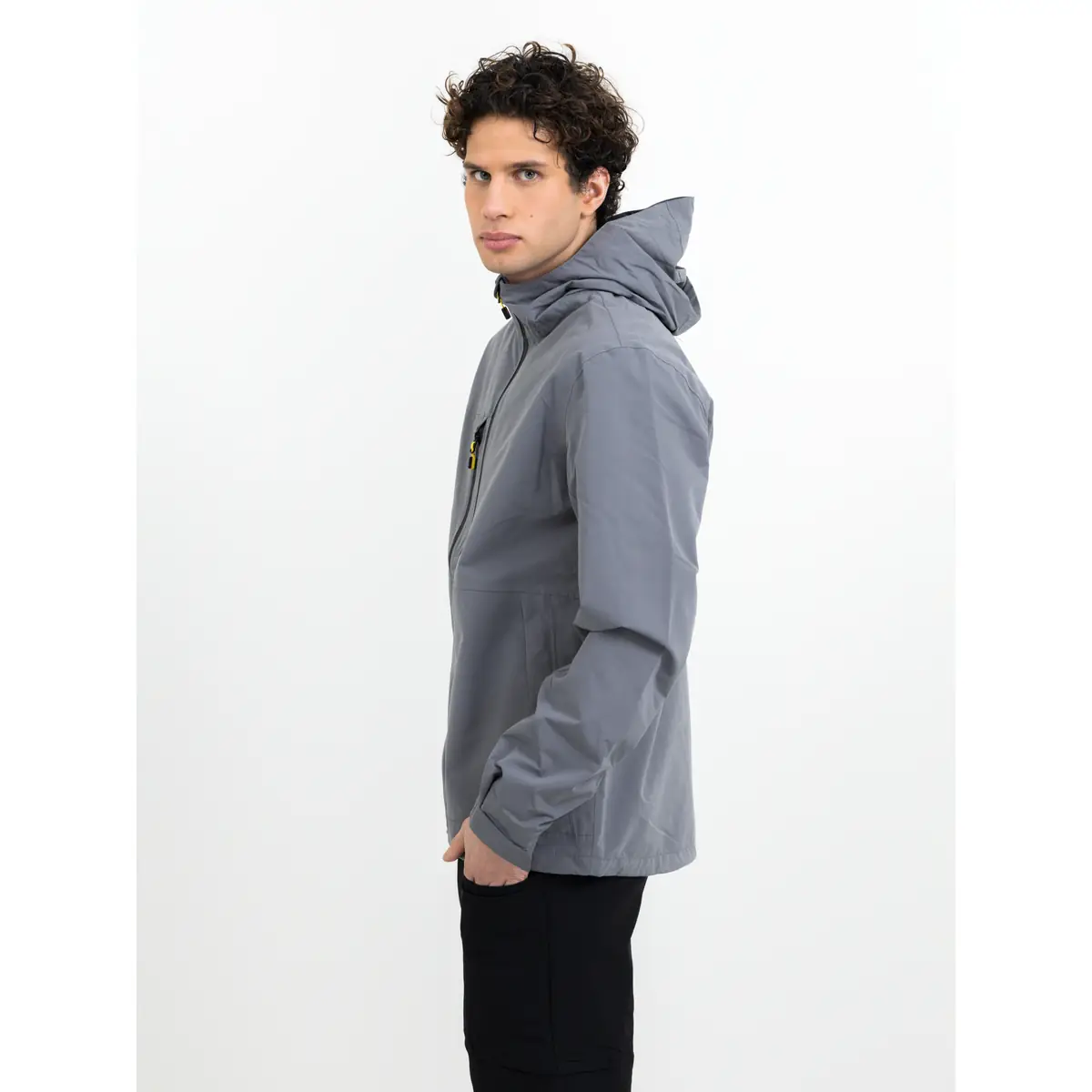 Chaqueta hombre PRINTER ESSENTIALS HIKER 2261067 40 Chaqueta hombre PRINTER ESSENTIALS HIKER 2261067, con modelo, vista lateral
