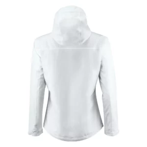 Chaqueta mujer PRINTER ESSENTIALS HIKER LADY 2261068, Blanco, vista posterior