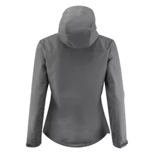 Chaqueta mujer PRINTER ESSENTIALS HIKER LADY 2261068, Gris acero, vista posterior