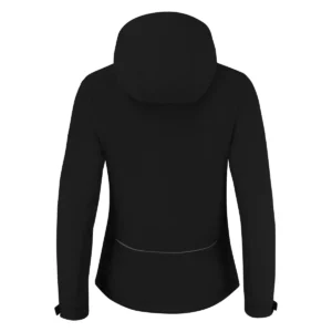 Chaqueta mujer PRINTER ESSENTIALS OVERLANDING LADY 2261070, Negro, vista posterior
