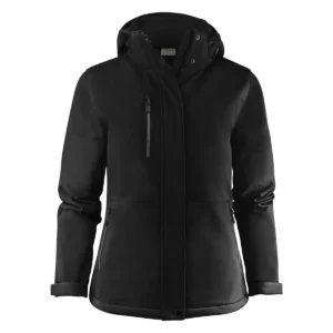 Chaqueta mujer PRINTER ESSENTIALS OVERLANDING LADY 2261070, Negro, vista frontal