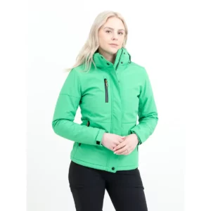 Chaqueta mujer PRINTER ESSENTIALS OVERLANDING LADY 2261070, vista frontal con modelo