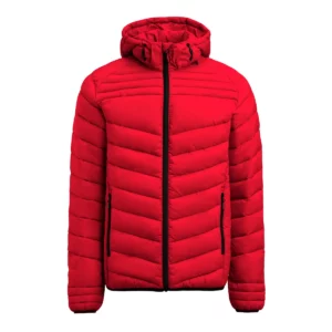 Chaqueta hombre PRINTER ESSENTIALS BASE JACKET 2261077, Rojo, vista frontal