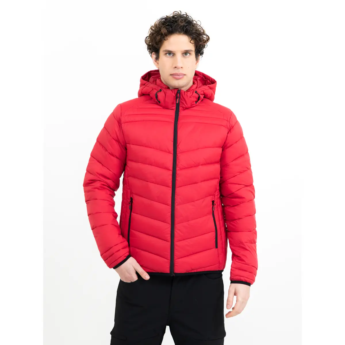 Chaqueta hombre PRINTER ESSENTIALS BASE JACKET 2261077 39 Chaqueta hombre PRINTER ESSENTIALS BASE JACKET 2261077, con modelo, vista frontal