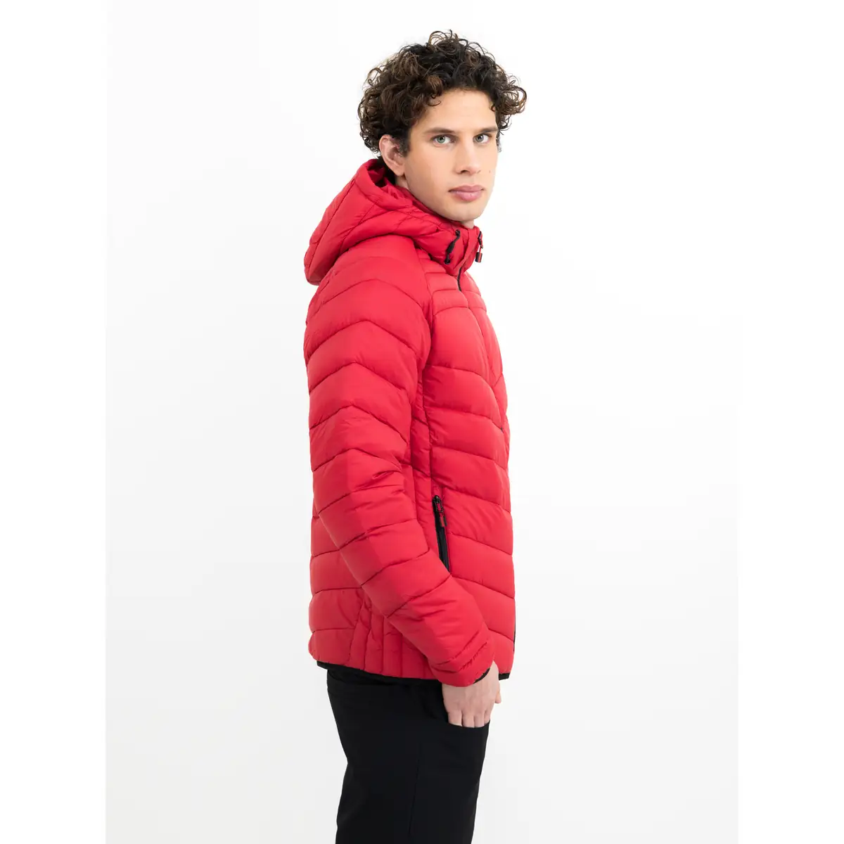 Chaqueta hombre PRINTER ESSENTIALS BASE JACKET 2261077 38 Chaqueta hombre PRINTER ESSENTIALS BASE JACKET 2261077, con modelo, vista lateral