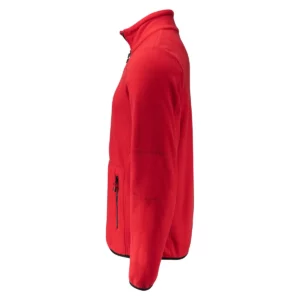 Polar hombre PRINTER ESSENTIALS SPEEDWAY FLEECE 2261500, Rojo, lateral izquierdo