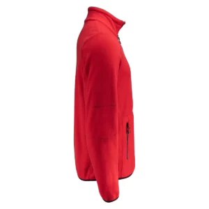 Polar hombre PRINTER ESSENTIALS SPEEDWAY FLEECE 2261500, Rojo, lateral derecho