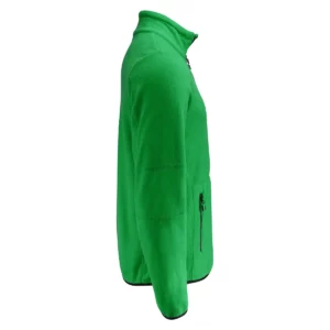 Polar hombre PRINTER ESSENTIALS SPEEDWAY FLEECE 2261500, Verde, lateral derecho