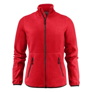 Polar mujer PRINTER ESSENTIALS SPEEDWAY LADY FLEECE 2261501, Rojo, vista frontal