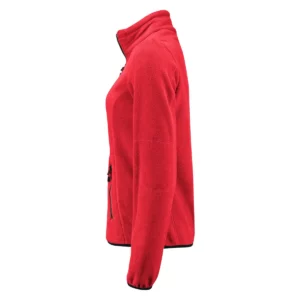 Polar mujer PRINTER ESSENTIALS SPEEDWAY LADY FLEECE 2261501, Rojo, lateral izquierdo