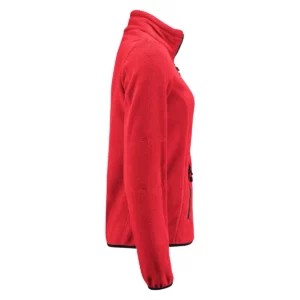 Polar mujer PRINTER ESSENTIALS SPEEDWAY LADY FLEECE 2261501, Rojo, lateral derecho
