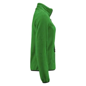 Polar mujer PRINTER ESSENTIALS SPEEDWAY LADY FLEECE 2261501, Verde, lateral derecho