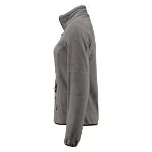 Polar mujer PRINTER ESSENTIALS SPEEDWAY LADY FLEECE 2261501, Gris, lateral izquierdo