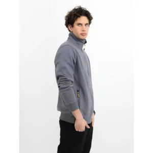 Sudadera hombre PRINTER ESSENTIALS JAVELIN RSX 2262054, con modelo, vista lateral