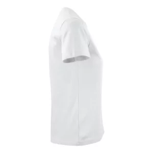 Camiseta PRINTER ESSENTIALS LIGHT T-SHIRT WOMAN 2264028, Blanco, lateral derecho