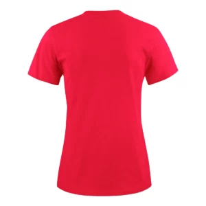 Camiseta PRINTER ESSENTIALS LIGHT T-SHIRT WOMAN 2264028, Rojo, vista posterior