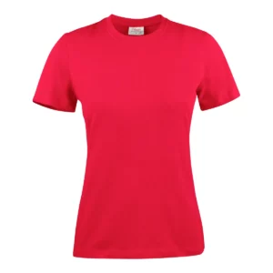 Camiseta PRINTER ESSENTIALS LIGHT T-SHIRT WOMAN 2264028, Rojo, vista frontal