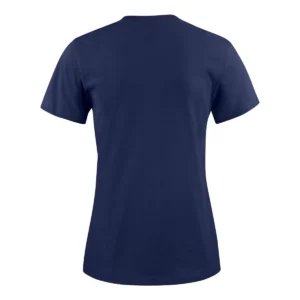 Camiseta PRINTER ESSENTIALS LIGHT T-SHIRT WOMAN 2264028, Marino oscuro, vista posterior