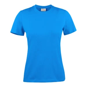 Camiseta PRINTER ESSENTIALS LIGHT T-SHIRT WOMAN 2264028, Ocean blue, vista frontal