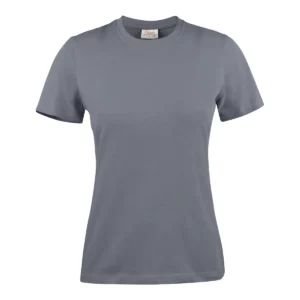 Camiseta PRINTER ESSENTIALS LIGHT T-SHIRT WOMAN 2264028, Gris acero, vista frontal