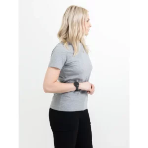 Camiseta PRINTER ESSENTIALS LIGHT T-SHIRT WOMAN 2264028, con modelo, vista lateral