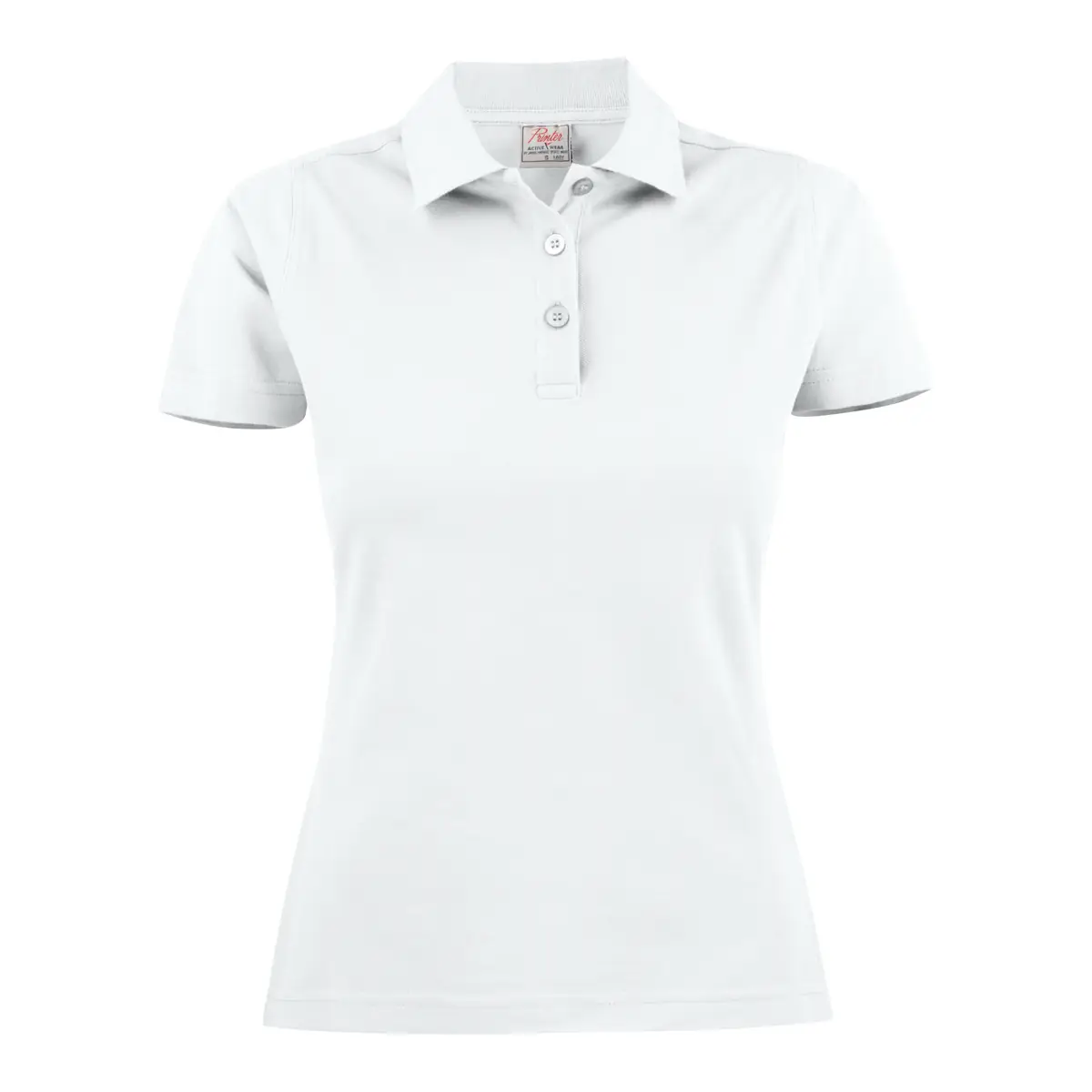 Polo mujer PRINTER ESSENTIALS SURF LADY POLO PIQUE 2265009 3 Polo mujer PRINTER ESSENTIALS SURF LADY POLO PIQUE 2265009, Blanco, vista frontal