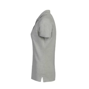 Polo mujer PRINTER ESSENTIALS SURF LADY POLO PIQUE 2265009, Gris marengo, lateral izquierdo