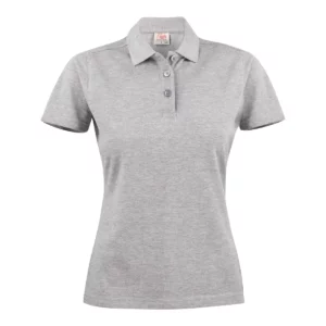 Polo mujer PRINTER ESSENTIALS SURF LADY POLO PIQUE 2265009, Gris marengo, vista frontal