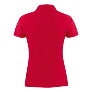 Polo mujer PRINTER ESSENTIALS SURF LADY POLO PIQUE 2265009, Rojo, vista posterior