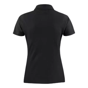 Polo mujer PRINTER ESSENTIALS SURF LADY POLO PIQUE 2265009, Negro, vista posterior