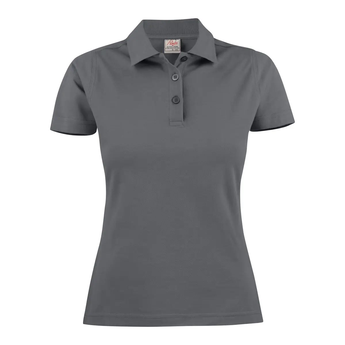 Polo mujer PRINTER ESSENTIALS SURF LADY POLO PIQUE 2265009 35 Polo mujer PRINTER ESSENTIALS SURF LADY POLO PIQUE 2265009, Gris, vista frontal