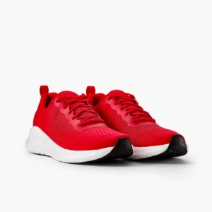 Zapatillas unisex PRINTER ESSENTIALS FLEX SNEAKERS 2269006, Rojo, vista frontal del par