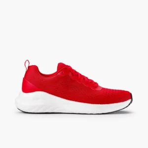 Zapatillas unisex PRINTER ESSENTIALS FLEX SNEAKERS 2269006, Rojo, vista lateral