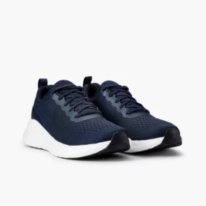 Zapatillas unisex PRINTER ESSENTIALS FLEX SNEAKERS 2269006, Marino, vista frontal del par