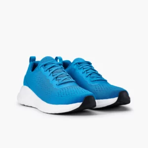 Zapatillas unisex PRINTER ESSENTIALS FLEX SNEAKERS 2269006, Ocean blue, vista frontal del par