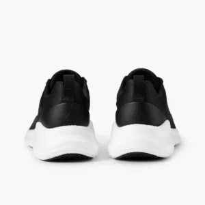 Zapatillas unisex PRINTER ESSENTIALS FLEX SNEAKERS 2269006, Negro, vista posterior del par