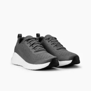 Zapatillas unisex PRINTER ESSENTIALS FLEX SNEAKERS 2269006, Gris acero, vista frontal del par