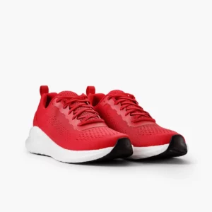 Zapatillas unisex PRINTER ESSENTIALS FLEX SNEAKERS 2269006, Rojo, vista frontal del par
