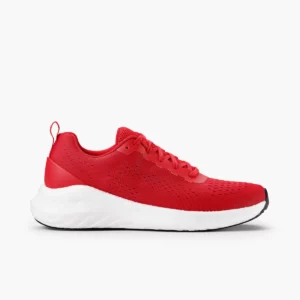 Zapatillas unisex PRINTER ESSENTIALS FLEX SNEAKERS 2269006, Rojo, vista lateral
